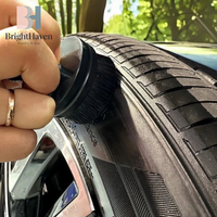 Shine Applicator Vegan Tire Shine With Stand For Auto Detailing Cleaning Service Dust Removal Brushes Car Cleaning Brush B.H