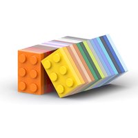 20Pcs MOC Parts 3021 Plate 2 x 3 Compatible Bricks DIY Assmble Building Blocks Particle Kid Brain Toy Gift