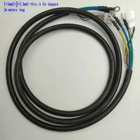 Electric Vehicle/Bike Motor Extension 8 CORE Hall+Phase Wire THICKEN High Temperature RESIST Copper HARNESS Length 2m BICYCLE PA