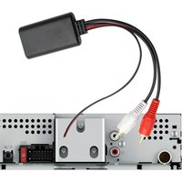 1pc Durable Auto Audio Input Auto Play Wireless Music Stereo Radio Bluetooth Receiver Receiver Module AUX Receiver 2 RCA Cable