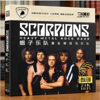 Classic Heavy Metal Rock Album Scorpions Music CD 3Song Official Disc Music Record Cosplay Walkman Car Soundtracks Box Gifts