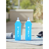 AliExpress NONE WRELS Soft Water Bottle Portable Flask Outdoor Running Cycling Water Bottle Lightweight Foldable Hiking Bicycle Water Bottle