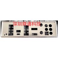 For ASUS TUF GAMING B550-PLUS(WIFI) Motherboard Backplate IO I/O Shield Blende Baffle Bracket