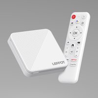 LEFFOT H313 TV Box 4K 2GB RAM 8GB/16GB ROM Google Media Player Support IPTV Set Top Box Android14.0 Allwinner H313 Smart TV Box