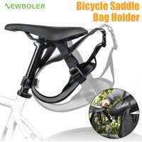 NEWBOLER Bicycle Saddle Bag Holder Quick-release Rear Pannier Rack Adjustable Bike Bag Holder for MTB Road Bike Accessories
