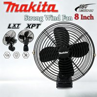 Makita 18V Camping Fan Strong Wind Fan Power Tool Wireless Outdoor Fishing Desktop Portable Metal Fan