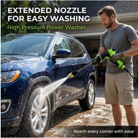 High Pressure Water Gun For Car Washing, Adjustable Nozzle Foam Gun, Used For Garden Irrigation And Vehicle Cleaning Tools