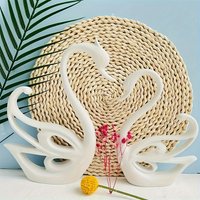 Resin Liquid Mold Drop Glue DIY Resin Plaster Grinding Tool Swan Left and Right Model Display Stand Silicone Molds