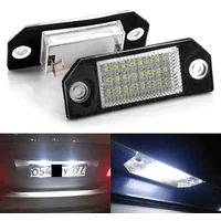 2 SZT. Samochodowe lampki LED do oświetlenia tablicy rejestracyjnej, ulepszenie oświetlenia do Ford Focus 2 ST 225 C Max 2003 2004 2005 2006 2007