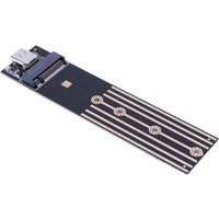 M.2 To USB 3.1 Type C Riser Board 10Gbps 6Gbps Converter Board SSD To USB 3.1 Type C SSD Adapter for 2230 2240 2260 2280 M2 SSD