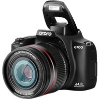 4K Digital Video Camcorder 12X Optical Zoom Vlog Camera Filmadora LED Flash Built in Auto/Manual Focus Ordro 2024 New Arrivals