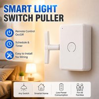 Wireless Smart Switch Pusher Bot RF IR Remote Control No Wiring Physical Rocker Light Switch Fingerbot Type C Rechargeable