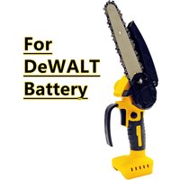 Pasuje do akumulatorowej piły łańcuchowej DeWALT 18V 20V Mini elektryczna piła łańcuchowa 6 cali Elektronarzędzia do obróbki drewna w ogrodzie