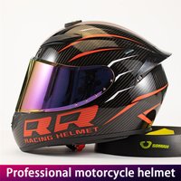 Integralhelm für Motorräder - DOT-Zertifizierung für die Neuesten Renn-Downhill-Karts für Männer und Frauen.