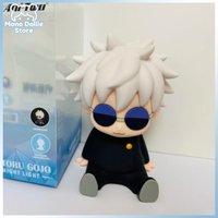 Genuien Jujutsu Kaisen Peripheral Gojo Satoru Anime Figure Atmosphere Night Light Small Pat Light Bedroom Desktop Ornament Gift
