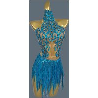 Sequins Crystals Tassel Bandage Top Mini Skirt 2Pieces Set for Women Sexy Event Party Birthday Photography Shoot Dress Xiaoniao