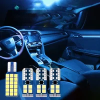 For Honda Civic 10 2014 2015 2016 2017 2018 2019 FA FD 4pcs12v Car LED Bulbs Kit Interior Reading Lamps Trunk Lights Accessories