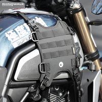 Rhinowalk Motorcycle Side Bag Base Fuel Tank Side Hanging System Motor Vest With MOLLE System Front Bag Mounting Base For BMW
