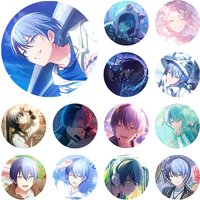 Project SEKAI Anime Aoyagi Toya Vivid BAD SQUAD vbs 2024 50mm PJSK Badge Brooch Pins