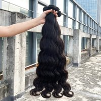 Luckockos 30 34 Inch Body Wave Raw 1 3 4 Bundles Indian Unprocessed Human Hair Wavy Double Drawn Virgin Bundles Weave Extensions