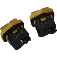 1PC Electromagnetic switch start switch waterproof power tool switch 16A250V4Pins/5Pins Can Replace KJD17B