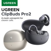 Écouteurs Bluetooth à conduction osseuse UGREEN, à clipser et à oreille ouverte, avec traduction en temps réel par IA, écouteurs sans fil non intra-auriculaires