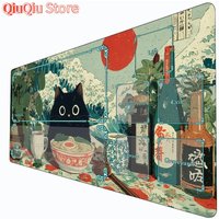 Unique Cat Wizard and Raccoon Warrior MTG Playmat Magic Card Battle Mat Non-Slip Durable Commander playmat tapete magic mtg