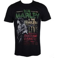 Bob Marley Rastaman Vibration T-Shirt Unisex 100% Cotton Crew Neck Tee, Vintage Reggae Music Graphic Top for Men Women