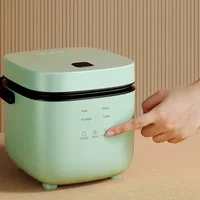 ZaiXiao Mini cuiseur à riz électrique Intelligent automatique cuiseur de cuisine domestique 1-2 personnes petit chauffe-plats vapeur 1.2L riz