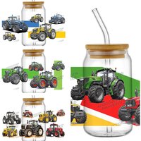 20 New Agricultural Tract Design UV DTF Cup Wraps for 16 oz Bow Waterproof UVDTF Transfer Decals for Glasses Cups Mug DIY Crafts