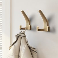 Nordic wall-mounted coat hanger for bathroom a high-end metal hook for hanging clothes on the wall after entering the bathroom