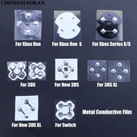 For Xbox One S /Series X S Controller Metal Conductive Film D-Pad Cross Key ABXY Button PCB Board Sticker For New 3DS XL LL