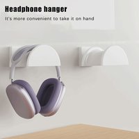 Perfect Fit 1/5Pcs Universal Adhensive Headphone Stand Wall-mounted Space Saving Earphone Display Stand Headphone Hook Experts