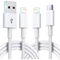 Original USB PD Cable Fast Charging Cord For Apple iPhone 15 14 13 12 11 Pro XS Max XR X 7 8 Plus iPad Air 2 USB C Charger Cable