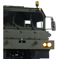 RC Full Metal Tractor Truck 1/14 SLT56 PL18 Lite Remote Control Military Transport Car 8x8 3-speed Transmission Sound Light Toy