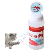 New Catnip Bubbles Cat Catnip Essential Oil Spray Interactive Toys Harmless Funny Bubbles Pet Toys Safe for Home