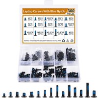 300/500pcs M2/2.5/3 Black Zinc Plated Cross CM Screw Electronic Repair Small Screws Laptop Replacement Set