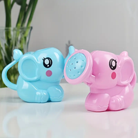 Bath Toy Plastic Kettle Bath Shower Tool Baby Bathroom Toy Elephant Watering Pot Bath Toy for Children Summer Bath Sprinkler