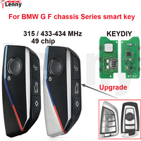 Lenny Upgraded BMW F G Chassis Series Smart Key 315/433MHz 49chip for BMW CAS4FEM BDC G01 G02 G08 G30 G31 G38 13 5 7 seriers key