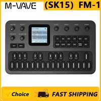 M-VAVE (SK15) FM-1 Synthesizer, Tragbare Handheld-Klangquelle, 128 Presets, Eingebauter Lautsprecher, Batteriebetrieben