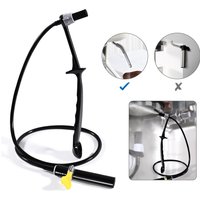 The Barista Uses Steam Wand Of A Heat-Resistant Food-Grade Coffee Machine To PBT Brush PP Handle Coffee Machine Cleaning Tool