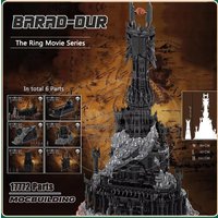 UCS Barad-Dur Moc Building Blocks Rings Movie Dark Tower Technology Bricks DIY Assembly Sets Collection Display Toys Xmas Gift