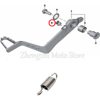 For BMW F750GS F850GS/ADV F900R/XR F900GS G450X Rear brake pedal spring Spring