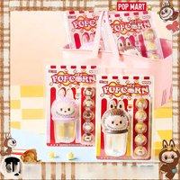 Original POP MART labubu Park Limited Edition popcorn Series mini figurine Action Toys Surprise Birthday Gift