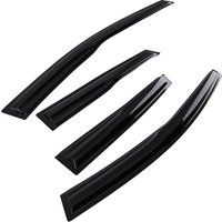 Wind Deflectors for SEAT IBIZA MK4 5-Door 2008-2017 Window Guards Black Set