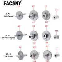 For TRX4M Steel Overdrive Underdrive Stock Transmission Gear Pinion Set For 1/18 RC Crawler TRX4M Bronco Defender Upgrade Parts