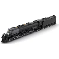 Gobricks MOC Union Pacific 4014 Big Boy Bricks Train Station Model The Bigboy Locomotive Mechanic Railway Building Blocks Toys