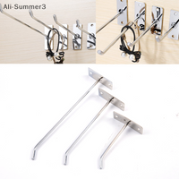5pcs/lot Hole Board Hook Steel Oblique Hanger Hardware Tool Hammer Pliers Wall Mount Storage Rack Garage