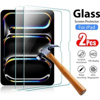 2PCS Screen Protector Tablet Case for IPad Air 11 M4 2026 A16 M3 M5 I Pad Pro 5 4 3 2 1 9 9th 10 10th Mini 7 10.9 10.2 9.7 Cover