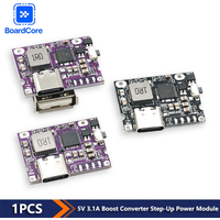 Type-C USB 5V 3.1A Boost Converter Module IP5310 Chip High Efficiency 93% Fast Charge with LED Indicator for Power Bank DIY